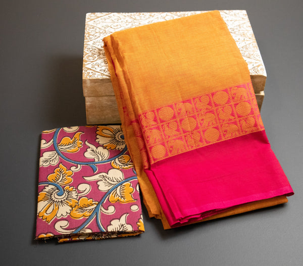 Traditional Weaves - Kalamkari Cotton