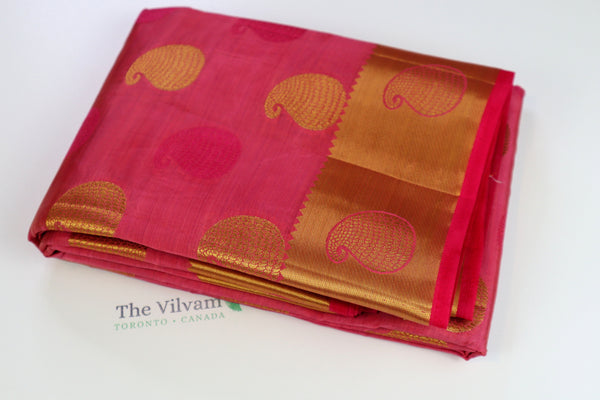 Light Pink Soft Silk Saree