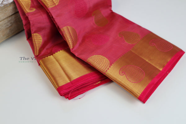 Light Pink Soft Silk Saree