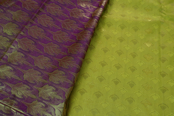 Mustard Yellow Silk Saree