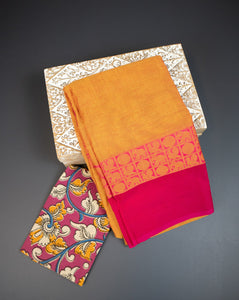 Traditional Weaves - Kalamkari Cotton