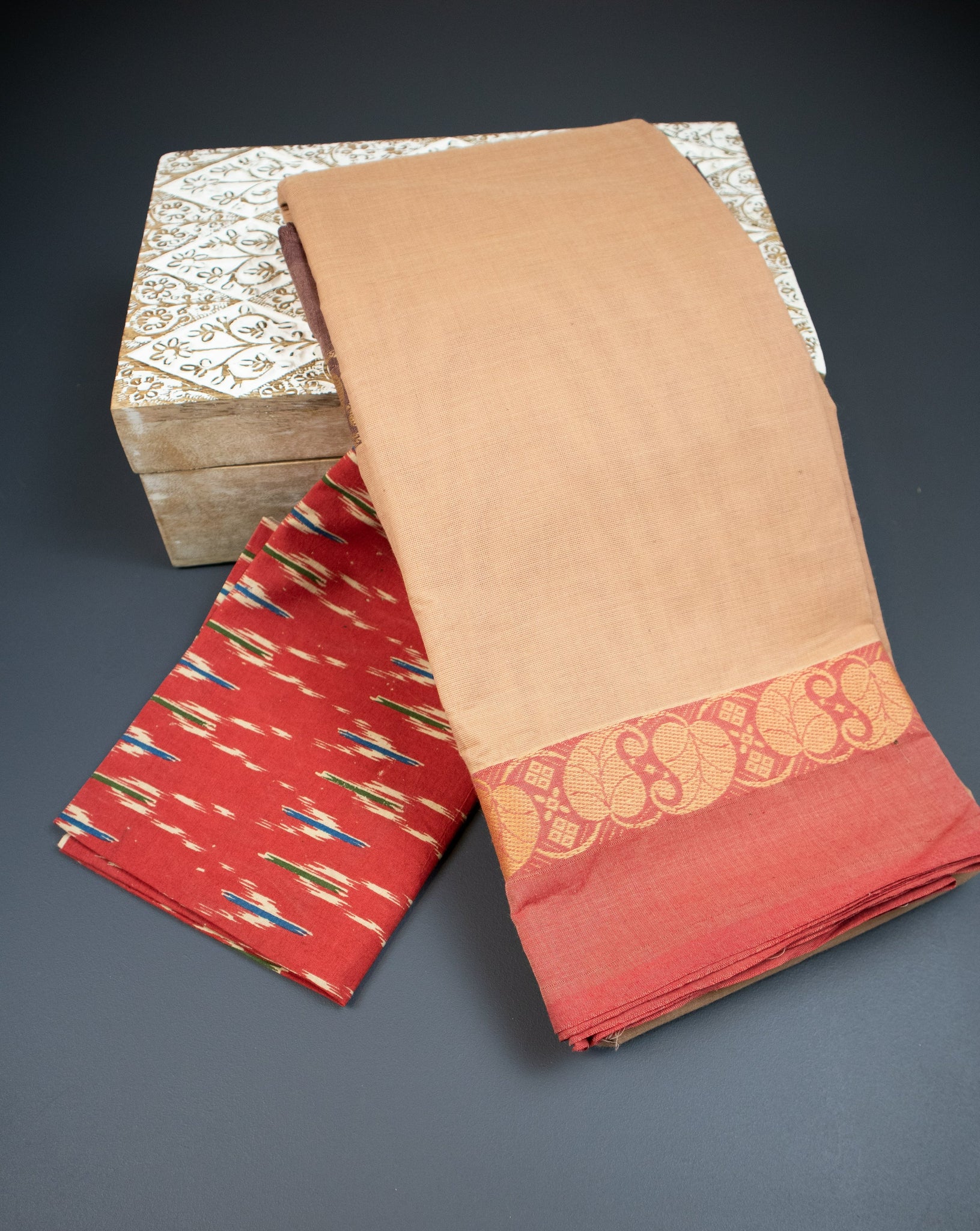 Traditional Weaves - Kalamkari Cotton