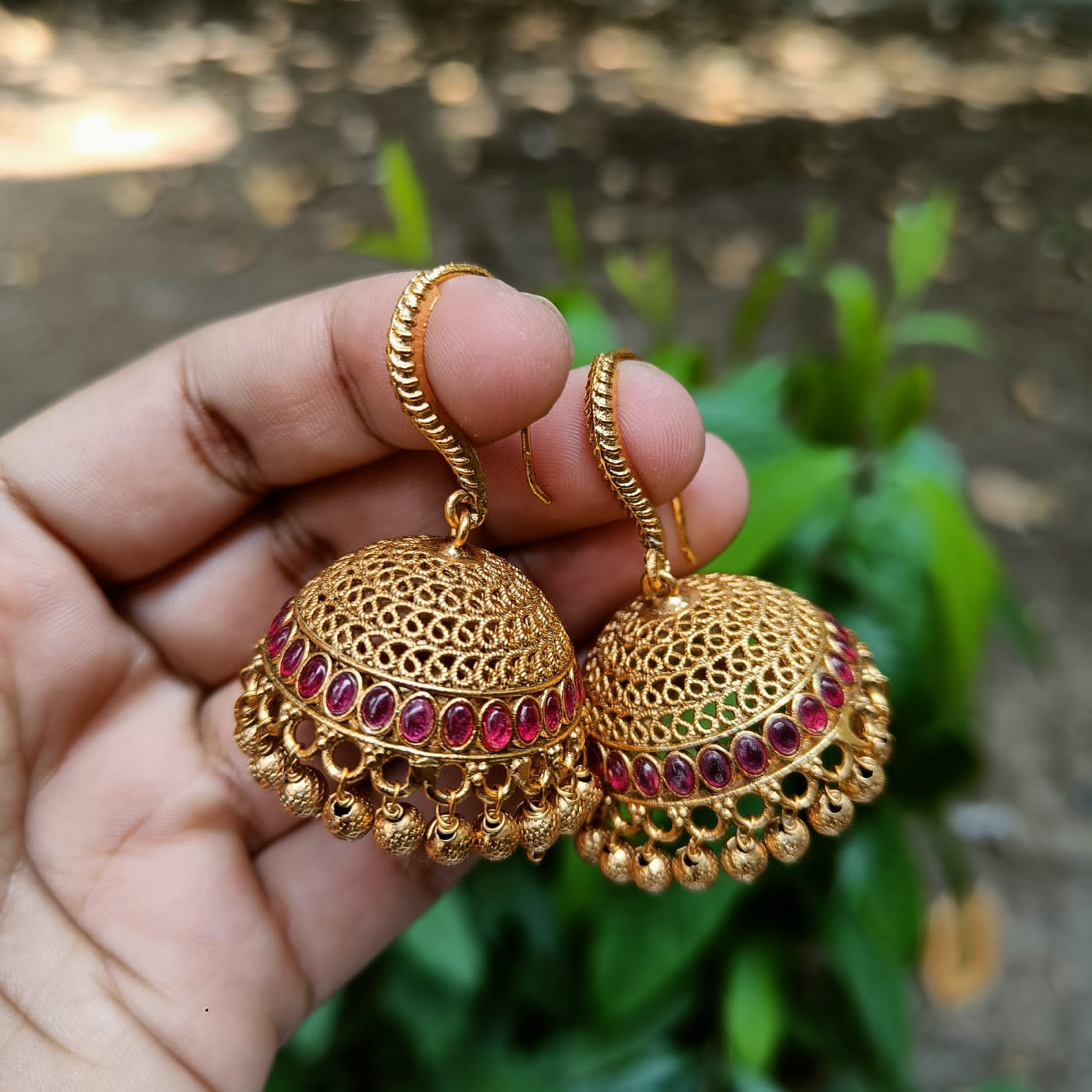 Kemp Hook Jhumkas Online